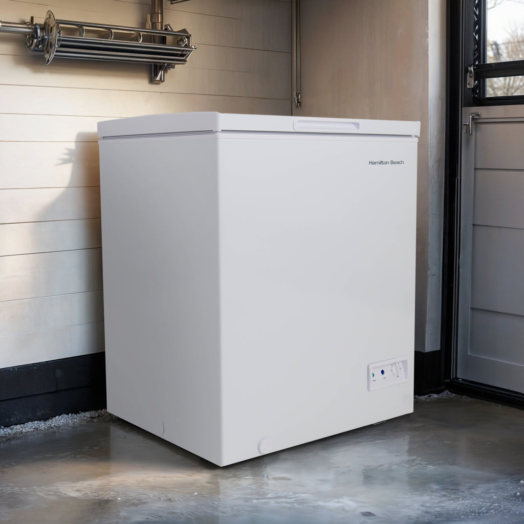 Hamilton Beach, 5.0 Cu. Ft. Chest Freezer, White