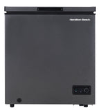 Hamilton Beach, 5.0 Cu. Ft. Chest Freezer, Black Granite Design