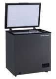 Hamilton Beach, 5.0 Cu. Ft. Chest Freezer, Black Granite Design