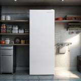 Hamilton Beach, 6.8 Cu. Ft. Upright Convertible Refrigerator/Freezer, White