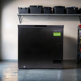 Hamilton Beach, 7.0 Cu. Ft. Chest Freezer, Black Granite Design