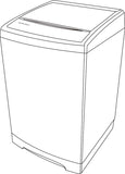 Hamilton Beach, 1.7 Cu. Ft. Portable Washer, White