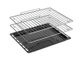 Hamilton Beach,20" Electric Range, Vitroceramic Top, With Shallow Tray, Inox