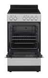 Hamilton Beach,20" Electric Range, Vitroceramic Top, With Shallow Tray, Inox