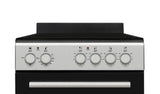 Hamilton Beach,20" Electric Range, Vitroceramic Top, With Shallow Tray, Inox