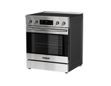 Hamilton Beach, 30" Front Control Electric Range, With Convection and Air Fry, Stainless Steel