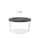 4.5l + 3.3L PORTABLE AIR FRYER DISPLAY TOUCHSCREEN-2 GLASS BOWLS