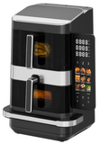 Magnavox Home, 10L Color Display Touchscreen Air Fryer, 3 Level, With Pizza Oven