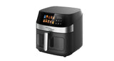 Magnavox Home, 8L Color Display Touchscreen Air Fryer, Stainless Steel Trim
