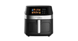Magnavox Home, 8L Color Display Touchscreen Air Fryer, Stainless Steel Trim