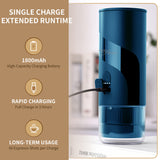 Magnavox Home, 2 in 1 Coffee Maker Combo, USB Rechargeable, AZURE