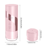 Magnavox Home, 2 in 1 Coffee Maker Combo, USB Rechargeable, PINK