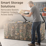 Magnavox Home, 21 Cu. Ft. Chest Freezer, Two Door, Camouflage print