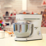 Magnavox Home, 6L Digital Touchscreen Stand Mixer, 11 Speeds, CREAM