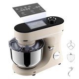 Magnavox Home, 6L Digital Touchscreen Stand Mixer, 11 Speeds, CREAM
