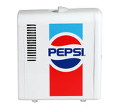 Pepsi, 6 Can/4 Liter Mini Personal Fridge Cooler, Blue