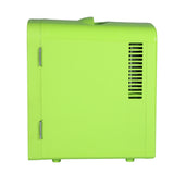 Mountain Dew, 6 Can/4 Liter Mini Personal Fridge Cooler, With Light Up Door, Green