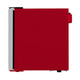 Budweiser, 1.8 Cu. Ft. Glass Door Compact Refrigerator, Red