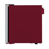 Budweiser, 1.8 Cu. Ft. Glass Door Compact Refrigerator, Red