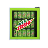 Mountain Dew, 1.8 Cu. Ft. Glass Door Compact Refrigerator, Green