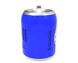 Pepsi, 6 Can/4 Liter Mini Personal Can Shaped Fridge Cooler, Blue