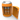 Orange Crush, 6 Can/4 Liter Mini Personal Can Shaped Fridge Cooler, Orange