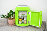 Mountain Dew, 6 Can/4 Liter Mini Personal Can Shaped Fridge Cooler, Green