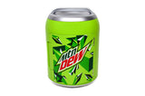 Mountain Dew, 6 Can/4 Liter Mini Personal Can Shaped Fridge Cooler, Green