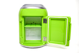 Mountain Dew, 6 Can/4 Liter Mini Personal Can Shaped Fridge Cooler, Green
