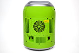 Mountain Dew, 6 Can/4 Liter Mini Personal Can Shaped Fridge Cooler, Green