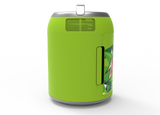 Mountain Dew, 6 Can/4 Liter Mini Personal Can Shaped Fridge Cooler, Green