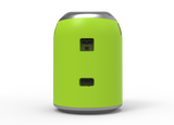 Mountain Dew, 6 Can/4 Liter Mini Personal Can Shaped Fridge Cooler, Green