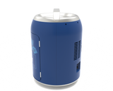 Bud Light, 6 Can/4 Liter Mini Personal Fridge Can Shaped Cooler, Blue