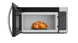 Magnavox, 1.7 Cu. Ft. Over the Range Microwave Oven, Stainless Steel