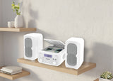 Magnavox, 3 In 1, Bluetooth Compact CD Radio Boombox, White