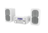 Magnavox, 3 In 1, Bluetooth Compact CD Radio Boombox, White