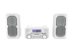 Magnavox, 3 In 1, Bluetooth Compact CD Radio Boombox, White