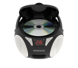 Magnavox, Portable CD Radio Boombox, Black