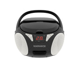 Magnavox, Portable CD Radio Boombox, Black