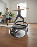 Magnavox, Portable CD Radio Boombox, Black