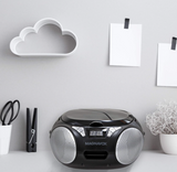 Magnavox, Portable CD Radio Boombox, Black