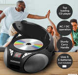 Magnavox, Portable CD Radio Boombox, Black