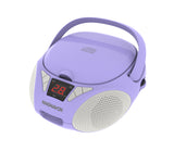 Magnavox, Portable CD Radio Boombox, Purple