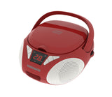 Magnavox, Portable CD Radio Boombox, Red