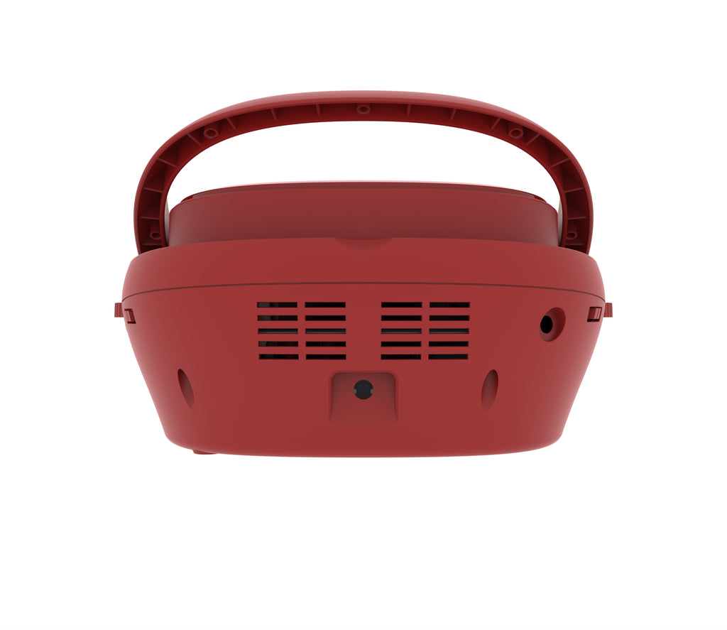 Magnavox, Portable CD Radio Boombox, Red