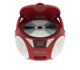 Magnavox, Portable CD Radio Boombox, Red
