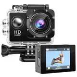 Proscan, 2" 1080P Waterproof Action Camera, Black
