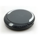 Proscan, Wireless Compact Portable CD Player, With Stereo Earbuds, Black