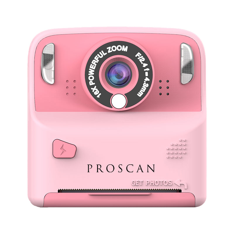 Proscan, Childrens Zero Ink Instant Print Camera, Pink