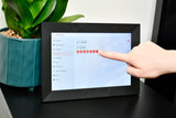 Proscan, 10" Wi-Fi Digital Picture Frame, Send Photos & Videos Instantly via the Free Frameo App, Black
